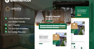 Calestia – Hotel & Resort Elementor Template Kit