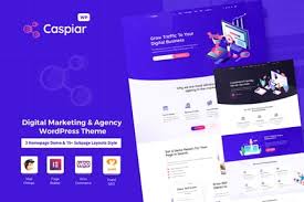 Caspiar | Digital Marketing & Agency Theme