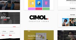 Cimol – Responsive One Page & Multi Page Portfolio