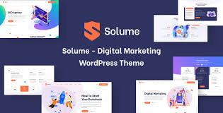 Digital Marketing WordPress Theme – Solume