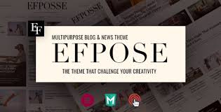 Efpose – Multipurpose Blog and Newspaper Theme