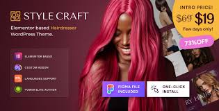 Style Craft – Hairdresser & Hair Salon Theme