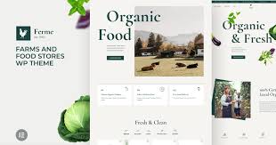 Ferme – Food Store & Farm Elementor Pro Theme