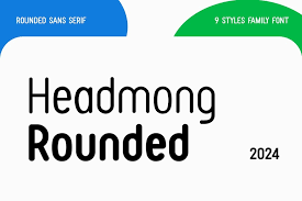 Headmong Rounded Sans Serif Family