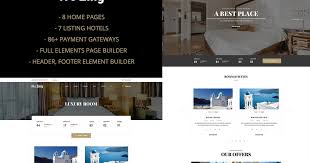 Hozing – Hotel Booking WordPress Theme