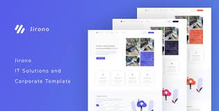 Jirono – IT Solutions and Corporate Template