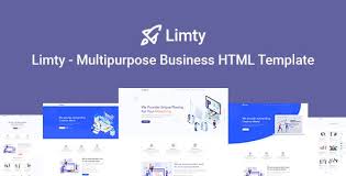 Limty – Business Landing Page HTML Template with RTL