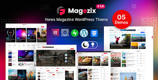 Magezix – Newspaper & Magazine WordPress Theme