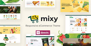 Mixy – Organic Food Store WordPress Theme