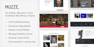 Muzze – Museum Art Gallery Exhibition WP Theme