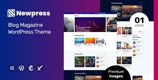 Newpress – Blog Magazine WordPress Theme