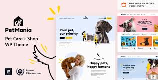 PetMania – Pet Care & Shop – Elementor Pro Theme