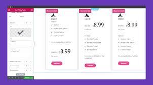 Pricing List Widget For Elementor