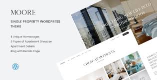 Single Property WordPress Theme – Moore