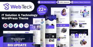 Webteck – IT Solution and Technology Theme