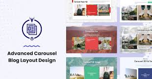 Advanced Carousel Blog Layout Design