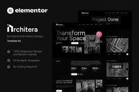 Architera – Architecture & Interior Design Elementor Template Kit