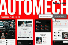 Automech – Auto Repair Service Elementor Template Kit