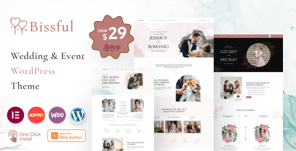 Bissful – Wedding & Event WordPress Theme