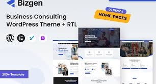 Bizgen – Business WordPress Theme + RTL