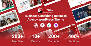 Biznov – Business Consulting WordPress Theme