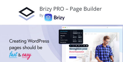 Brizy Pro – Next-gen Website Builder