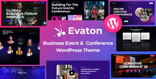 Evaton – Event Conference & Meetup WordPress Theme