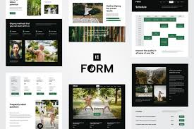 Form – Tai Chi & Qigong Elementor Template Kit