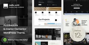 Maiko – Architecture and Interior Design Theme