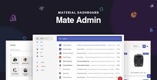 Mate – React Admin Template With Redux & Material