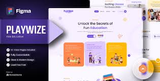 Playwize – Kids Education Elementor Template Kit