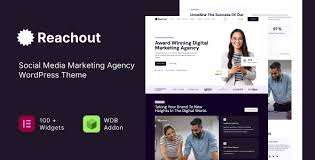 Reachout – Social Media Marketing Agency Theme