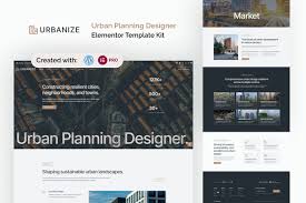 Urbanize – Urban Planning Designer Elementor Template Kit