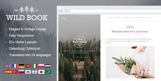 Wild Book – Vintage Blog & Portfolio Theme