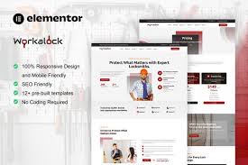 WorkaLock – Locksmith & Key Maker Service Elementor Pro Template Kit