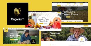 Orgarium – Agriculture & Organic WordPress Theme