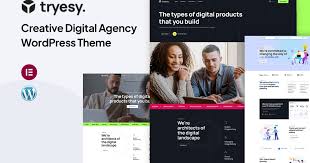 Tryesy – Creative Digital Agency WordPress Theme