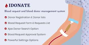IDonatePro – Blood Donation Management Plugin