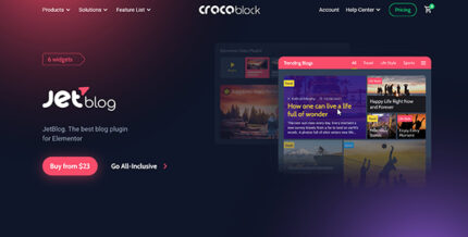 JetBlog – Blogging Package for Elementor