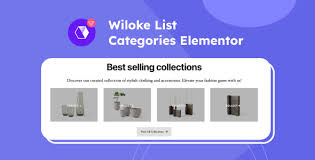 Wiloke Product Categories Elementor