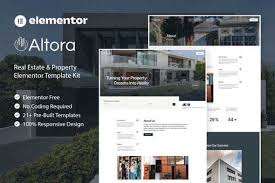 Altora – Real Estate & Property Elementor Template Kit