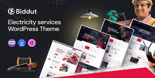 Biddut – Electricity Services WordPress Theme
