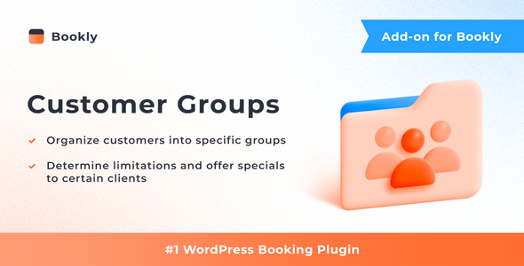Bookly – Customer Groups
