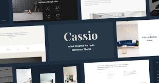 Cassio – Creative AJAX Elementor Theme