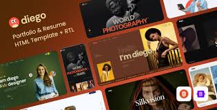 Diego – Creative Portfolio WordPress Theme