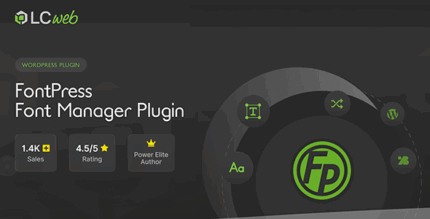 FontPress – WordPress Font Manager
