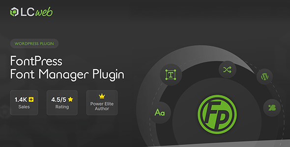FontPress – WordPress Font Manager