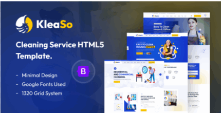 Kleaso – Cleaning Services WordPress Theme