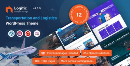 Logitic – Transportation & Logistics Theme
