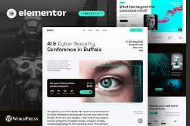 Nexi – AI & Cyber Security Event Conference Elementor Pro Template Kit